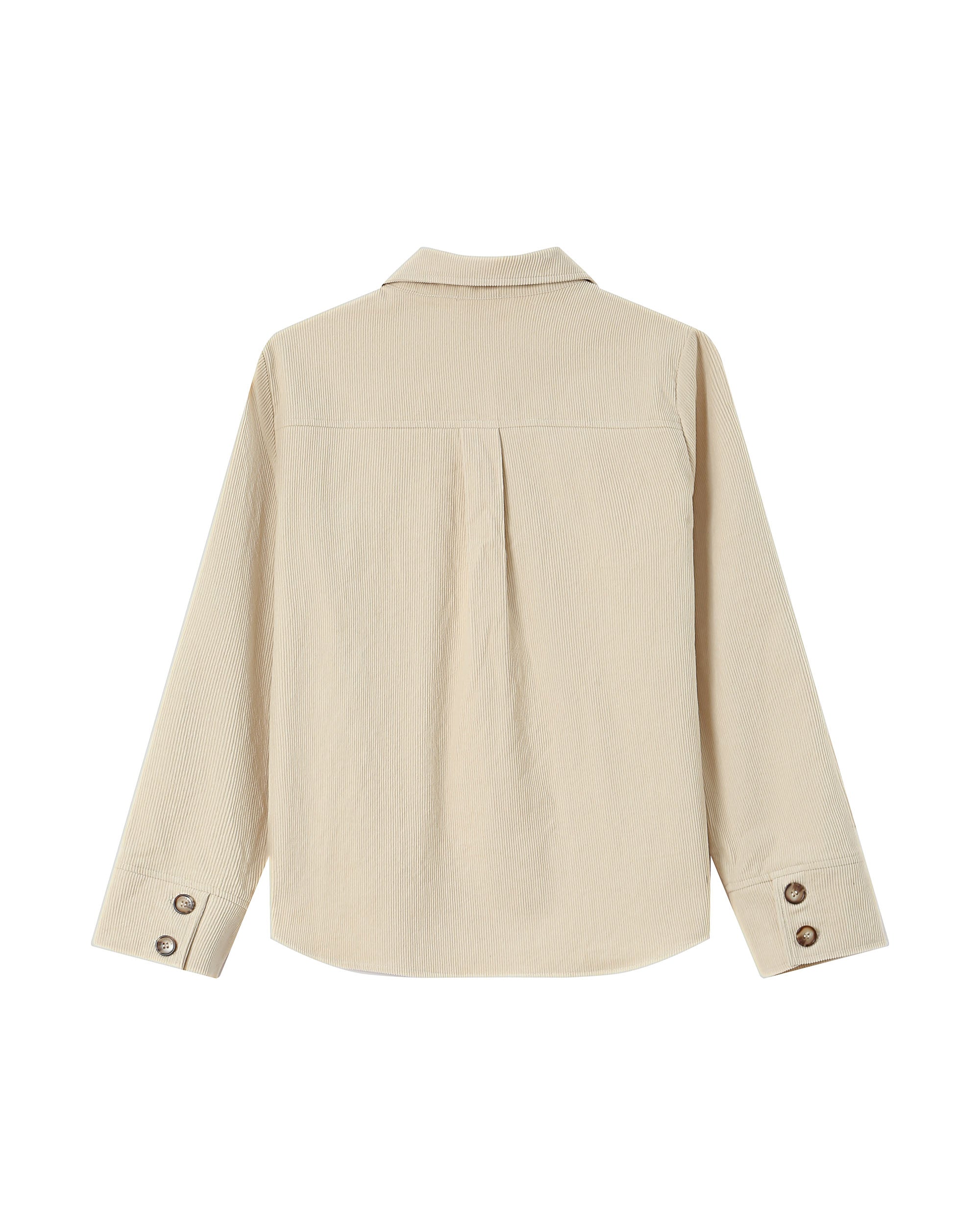 Ecru Corduroy Overshirt Special