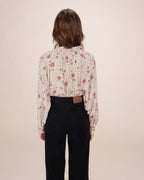 Blouse Imprimée Ecru Scarlett