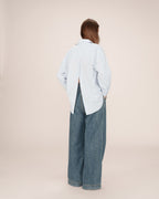 Cornflower Oversized Shirt Sira