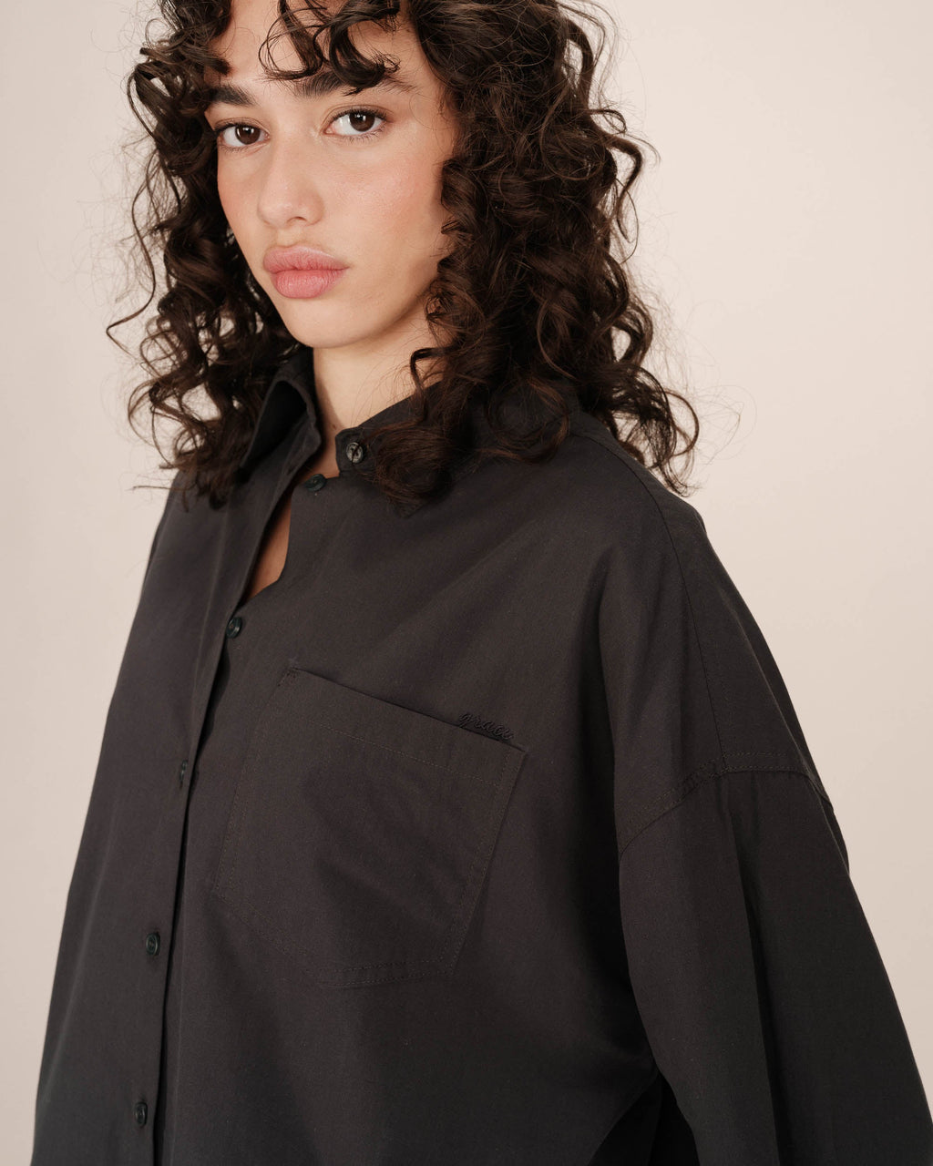 Chemise Oversize Carbone Sira