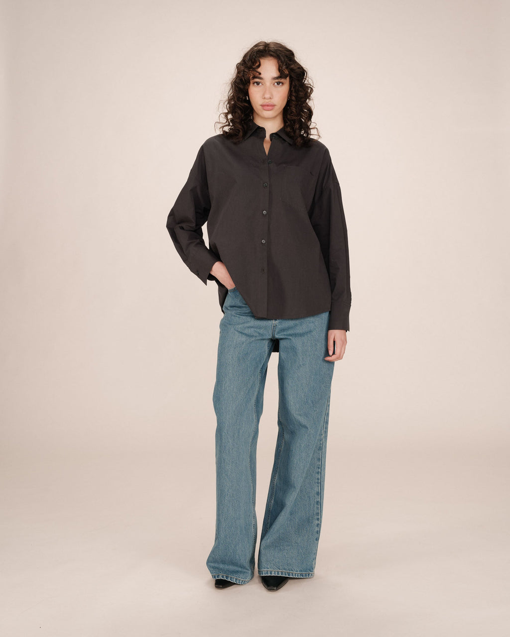 Chemise Oversize Carbone Sira
