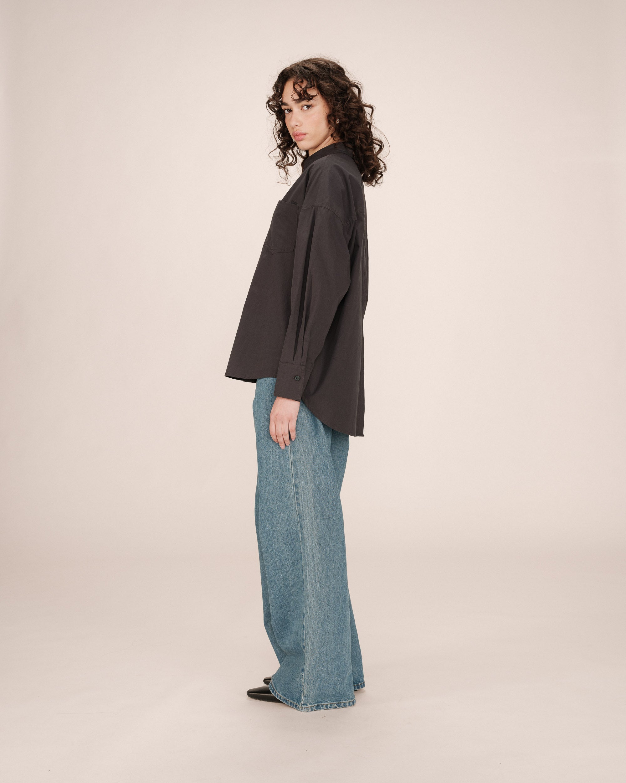 Chemise Oversize Carbone Sira