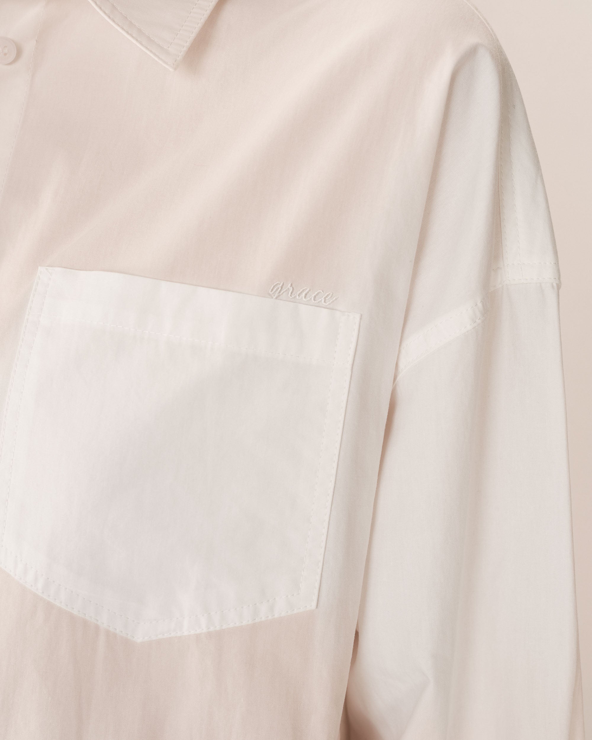 Chemise Oversize Ivoire Sira