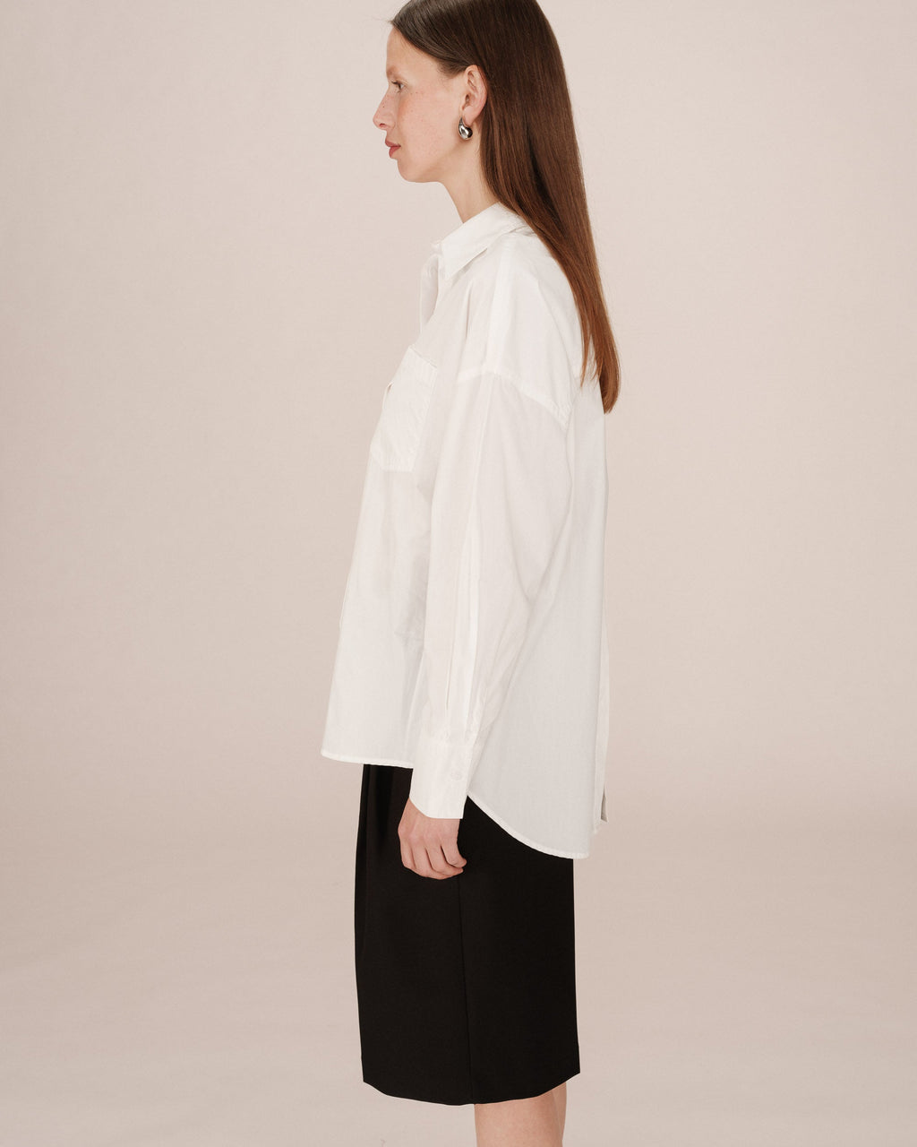 Chemise Oversize Ivoire Sira