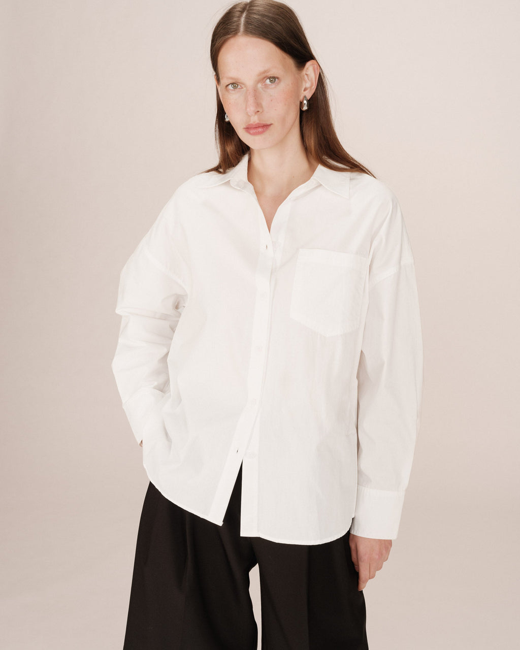 Chemise Oversize Ivoire Sira
