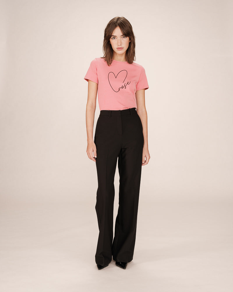 T-Shirt A Message Blush Sixte