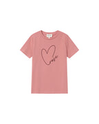 T-Shirt A Message Blush Sixte
