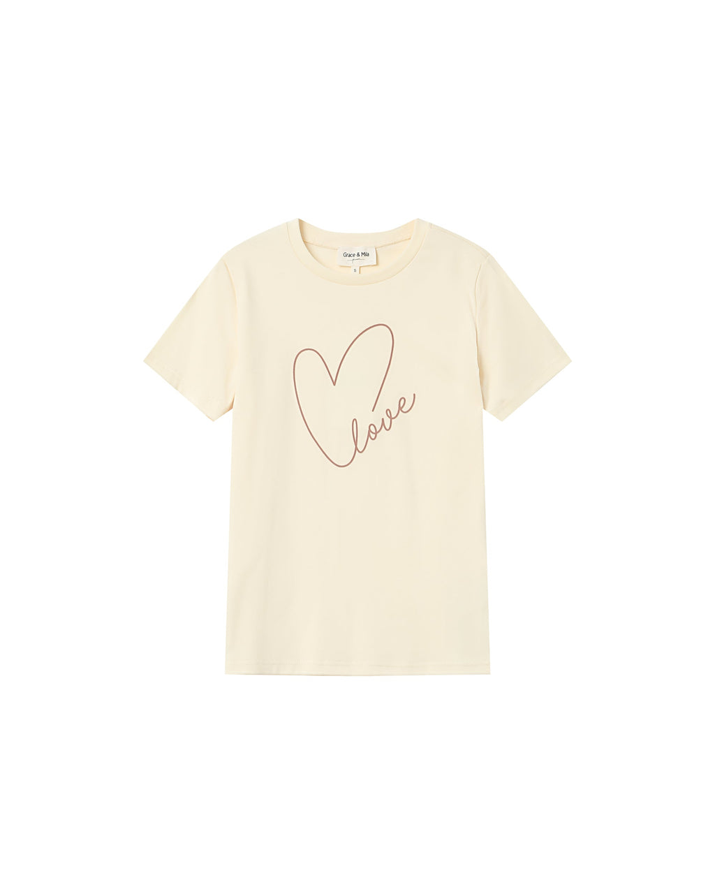 T-Shirt A Message Ecru Sixte