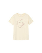 T-Shirt A Message Ecru Sixte