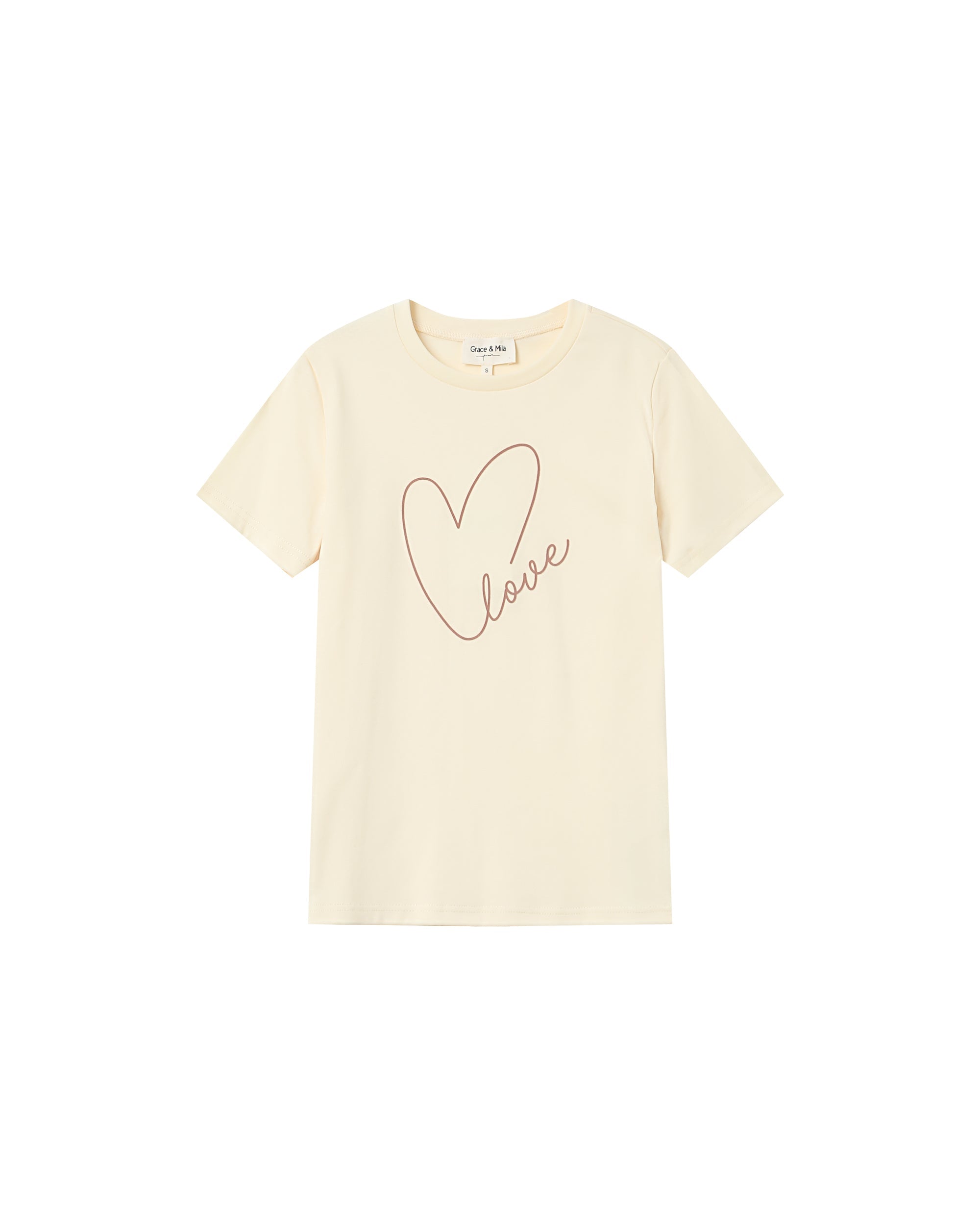 T-Shirt A Message Ecru Sixte