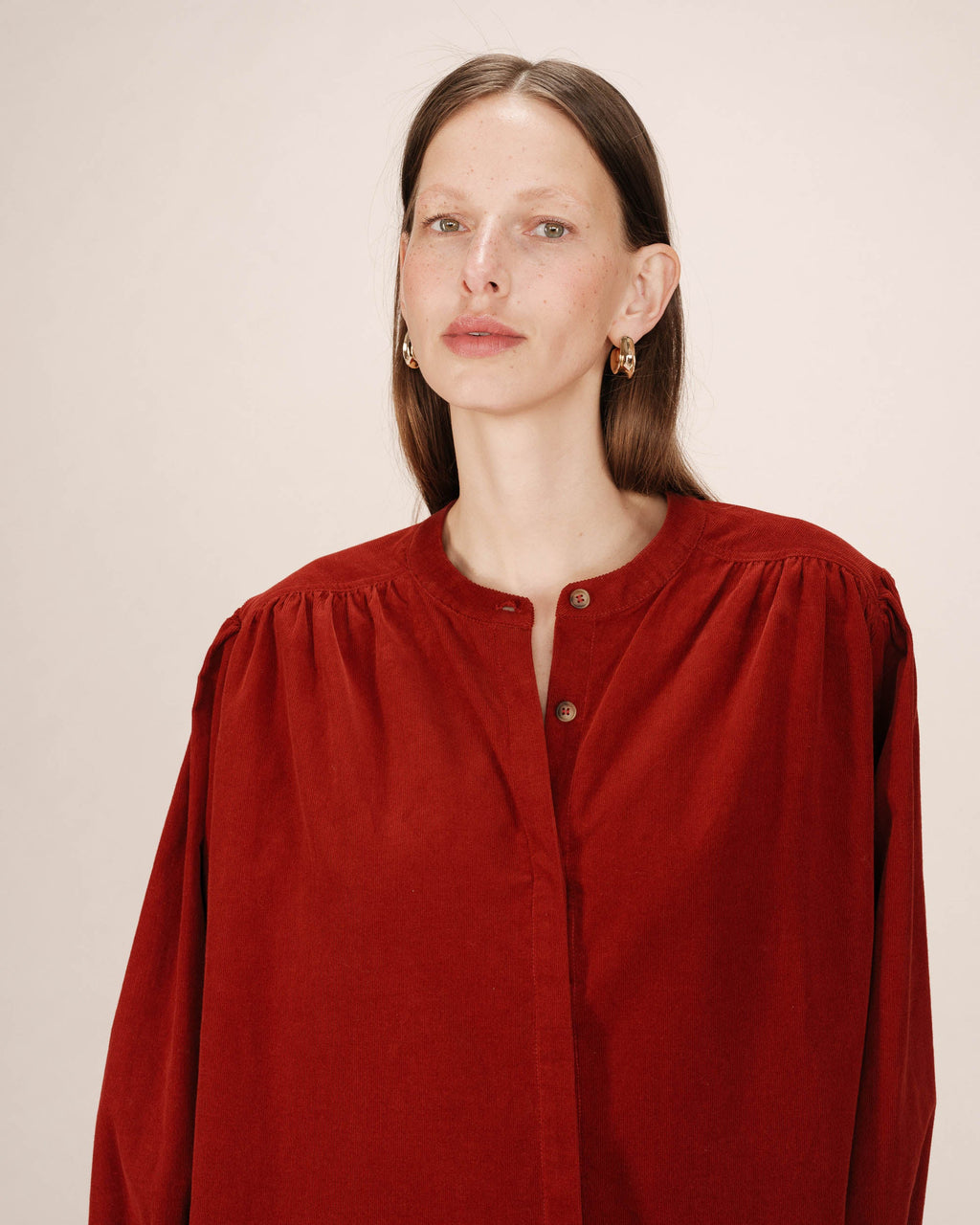 Blouse Oversize Terracotta Suri