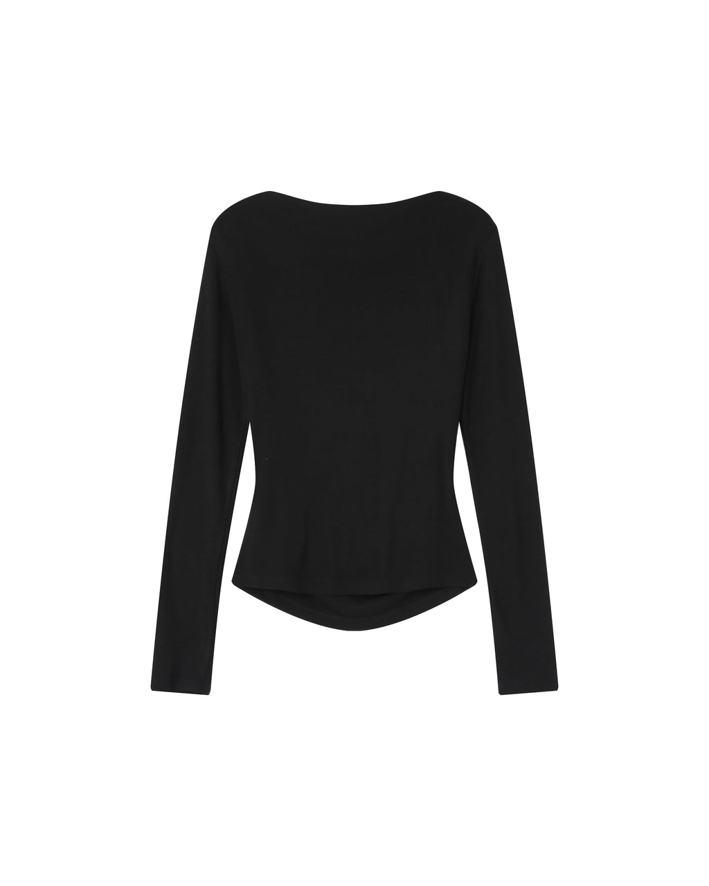 Top Drape Asymetrique Noir Sioux