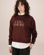 Sweatshirt Imprimé Bordeaux Sigil