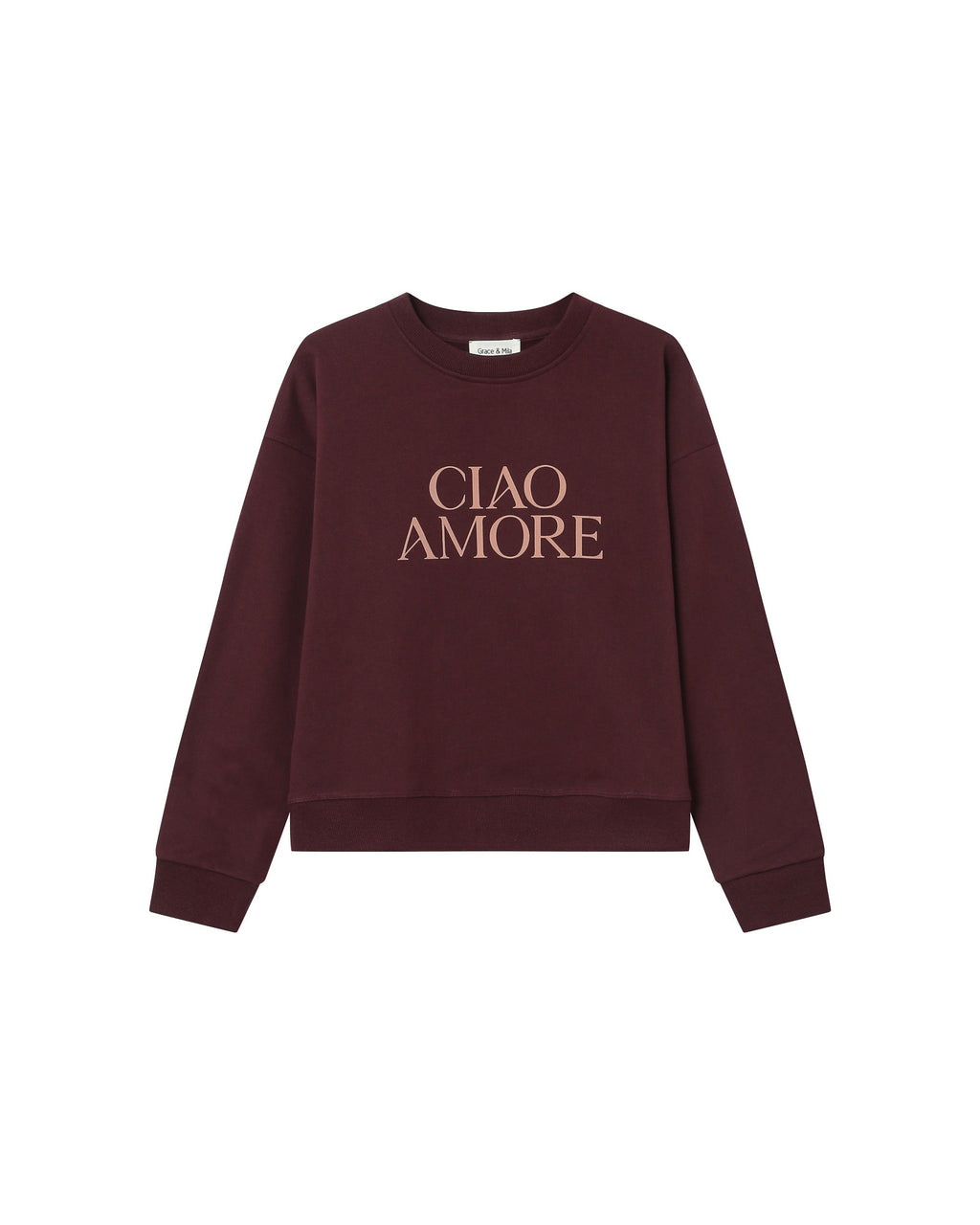 Sweatshirt Imprimé Bordeaux Sigil