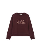 Sweatshirt Imprimé Bordeaux Sigil