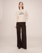 Vanilla Printed Sweatshirt Sigil