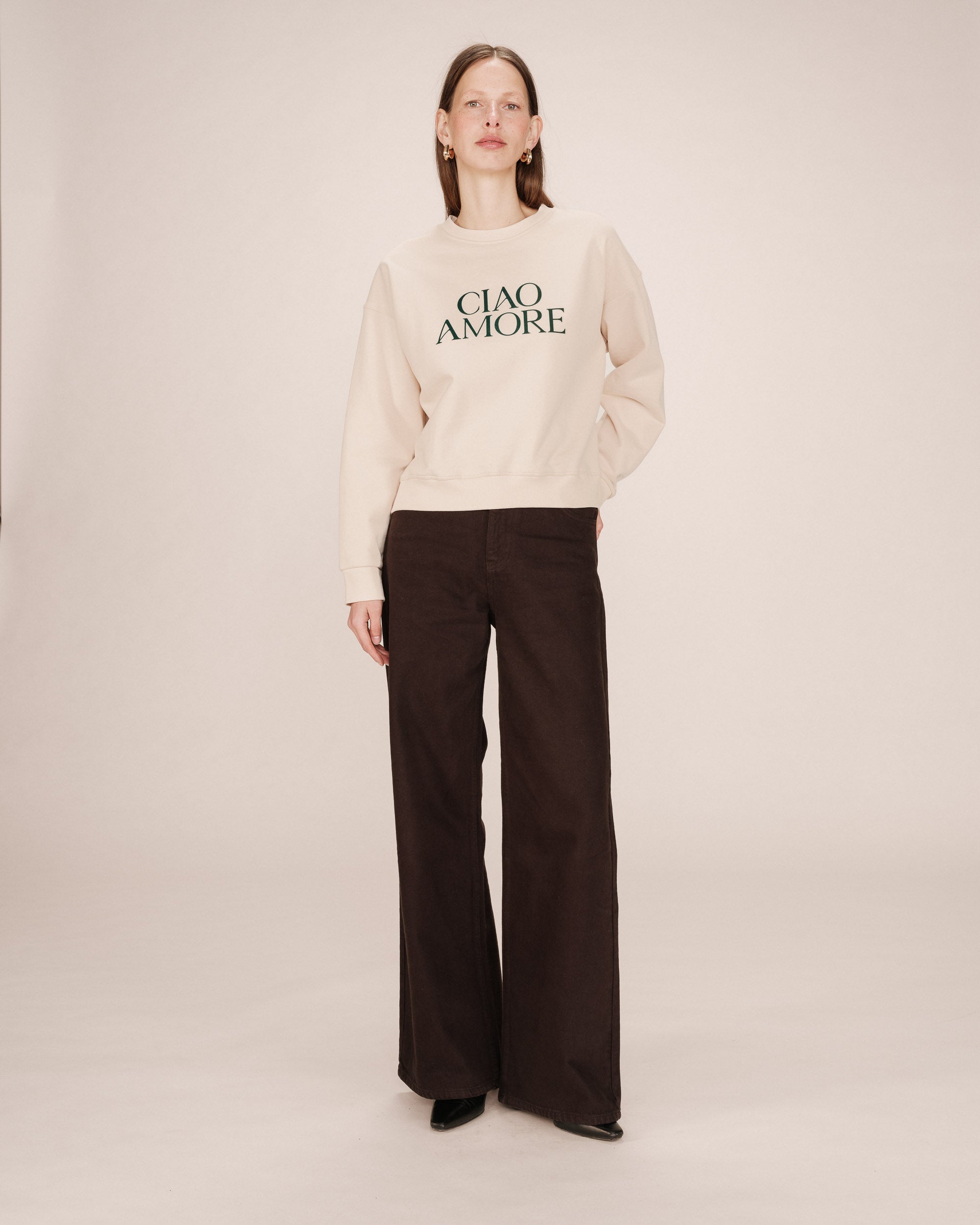 Vanilla Printed Sweatshirt Sigil