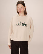 Vanilla Printed Sweatshirt Sigil