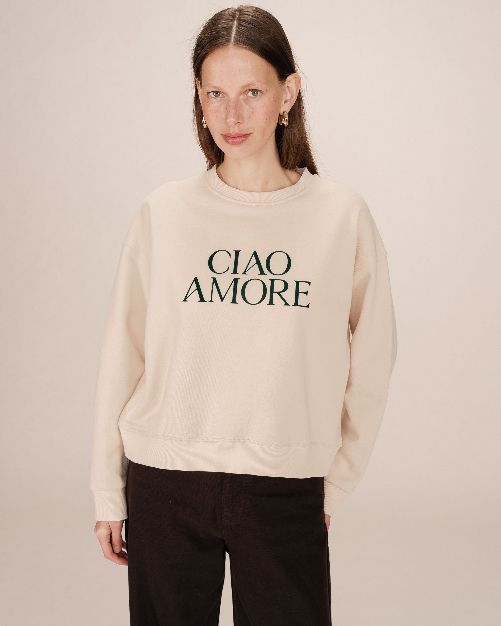Vanilla Printed Sweatshirt Sigil