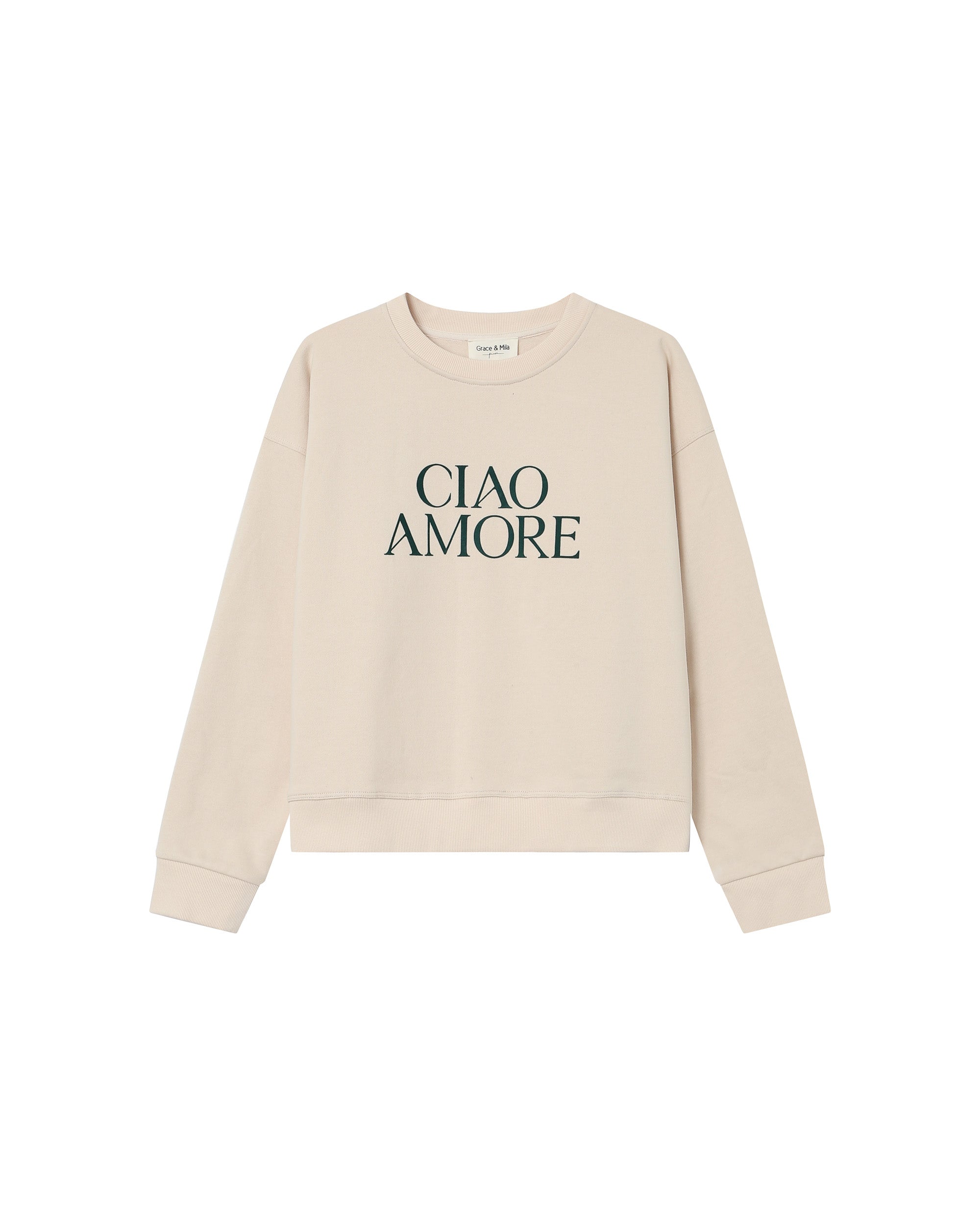 Vanilla Printed Sweatshirt Sigil