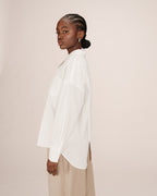 Straight Ecru Shirt Stripe