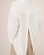 Straight Ecru Shirt Stripe