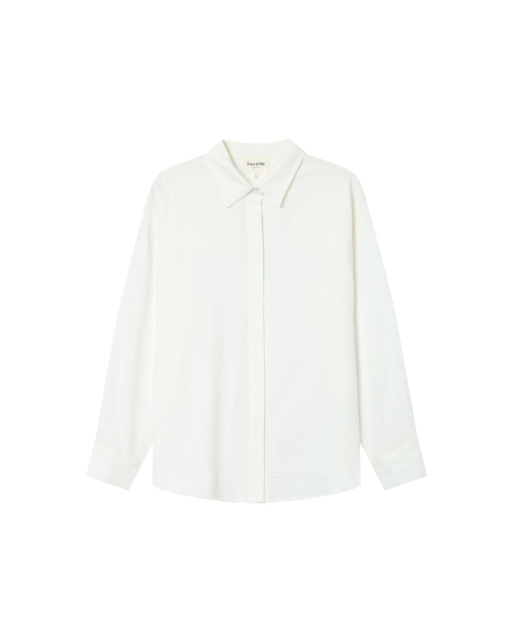 Straight Ecru Shirt Stripe