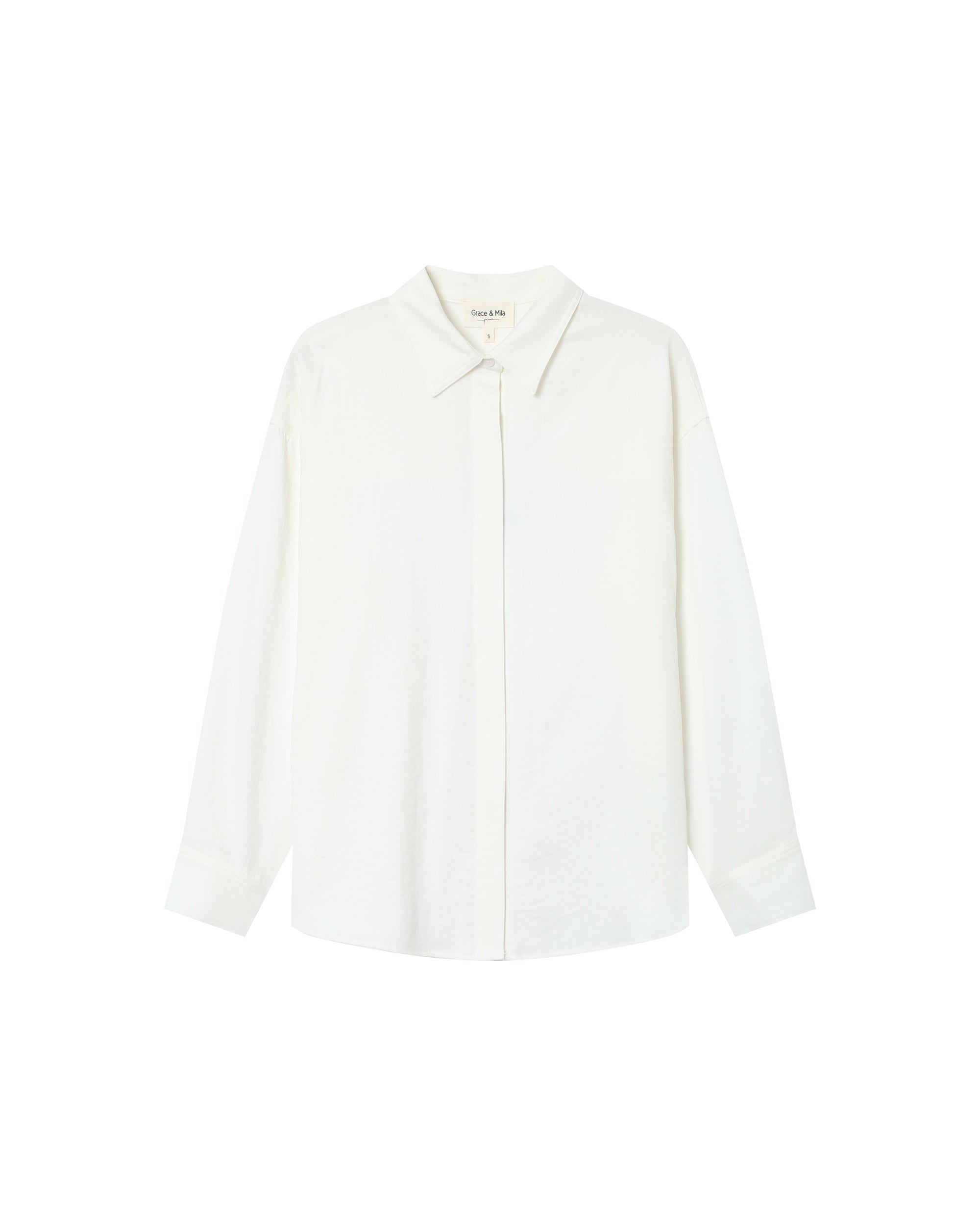 Straight Ecru Shirt Stripe