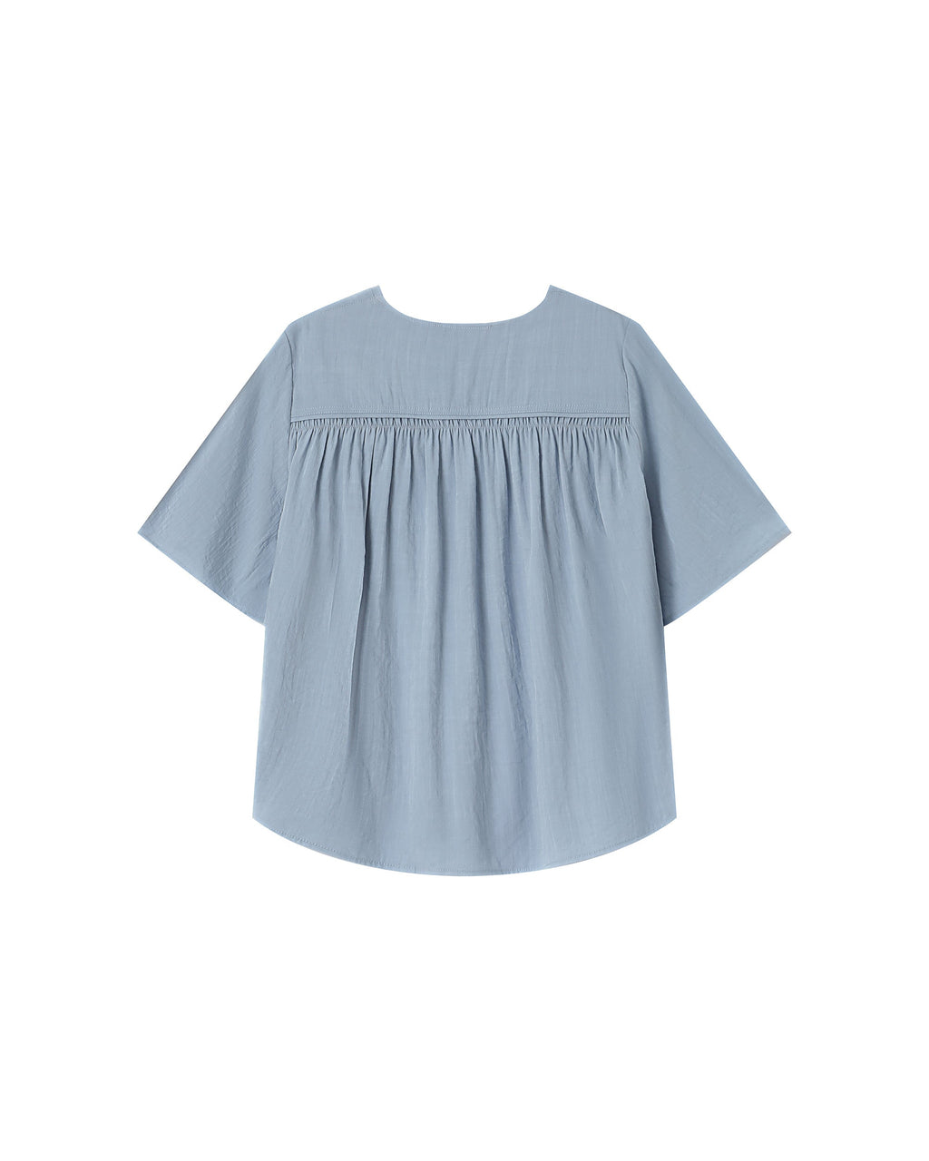 Straight Gathered Top Cornflower Seagal