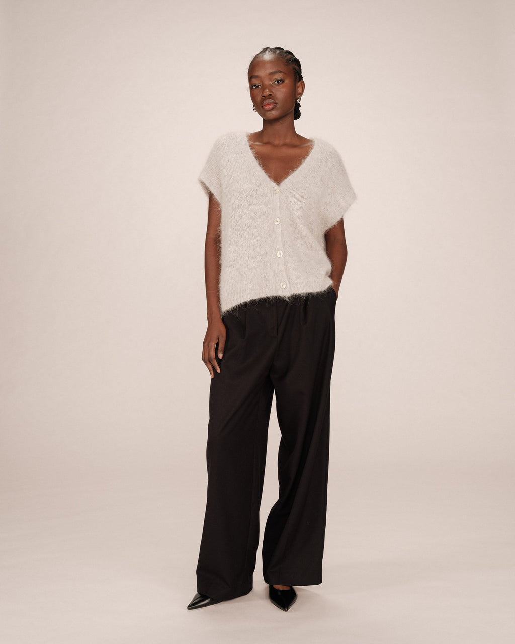 Cardigan Greige Savant