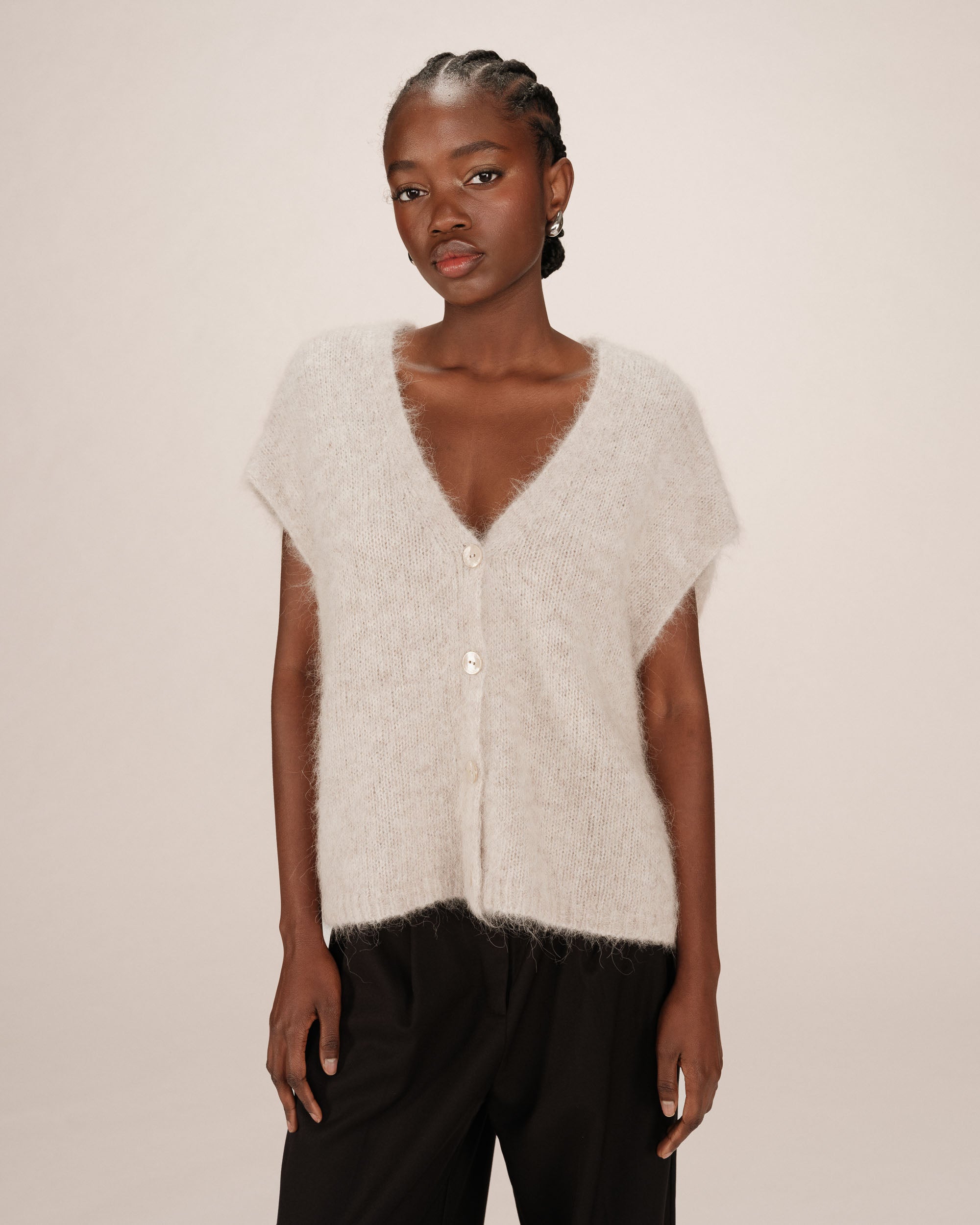 Cardigan Greige Savant