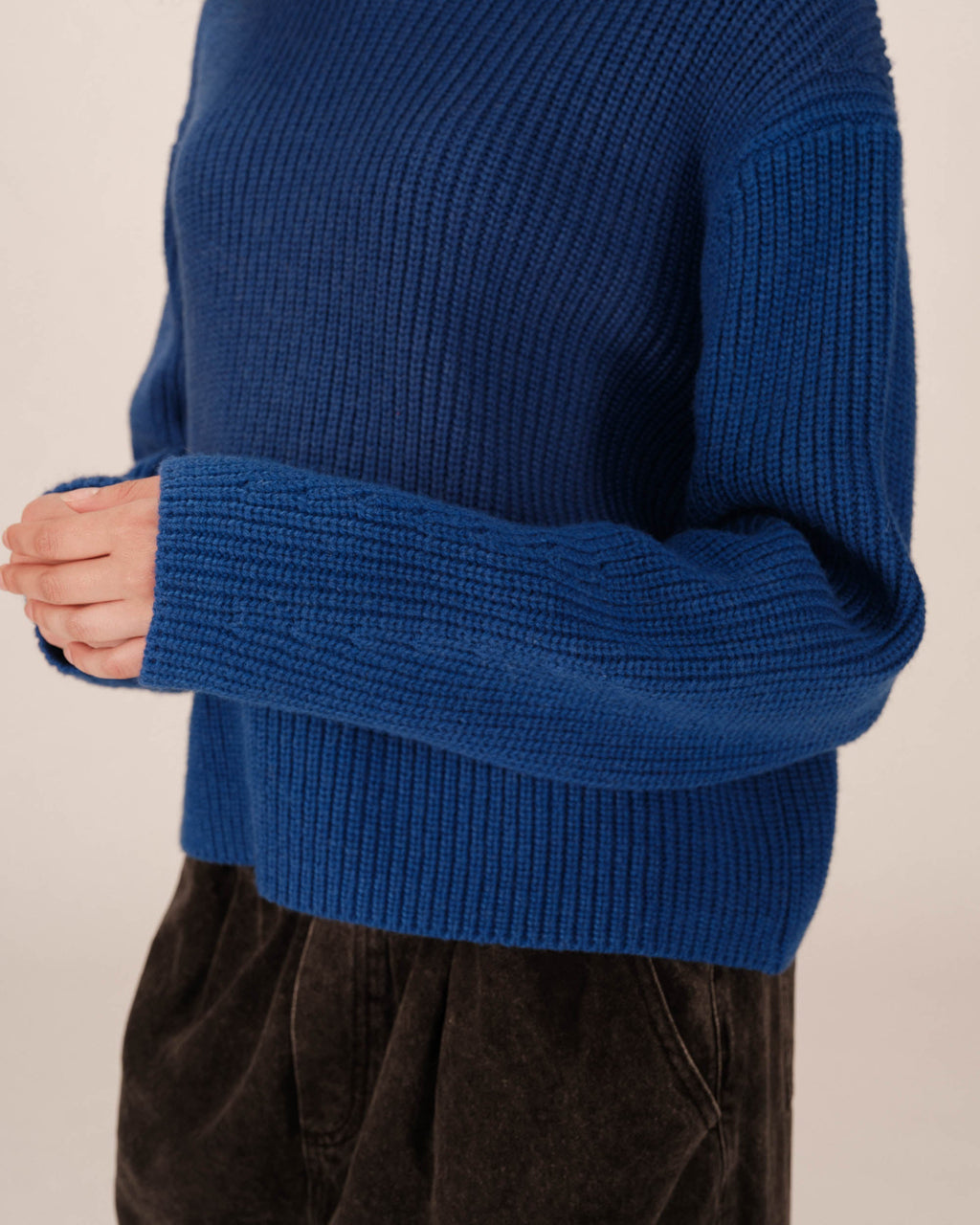 Cobalt Blue Jumper Sagan