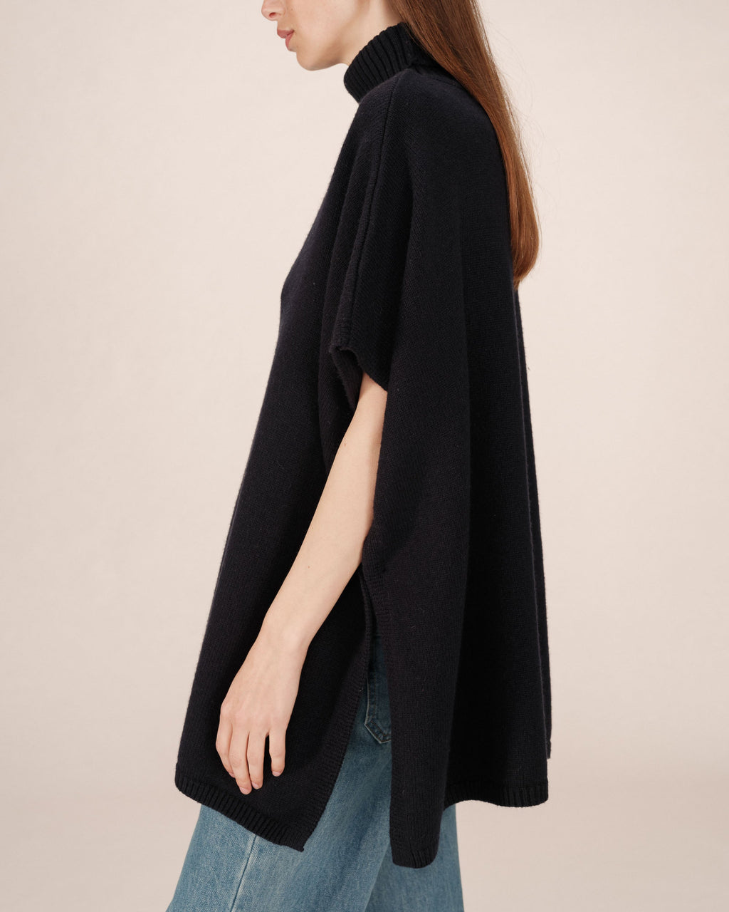 Pull Poncho Marine Saison