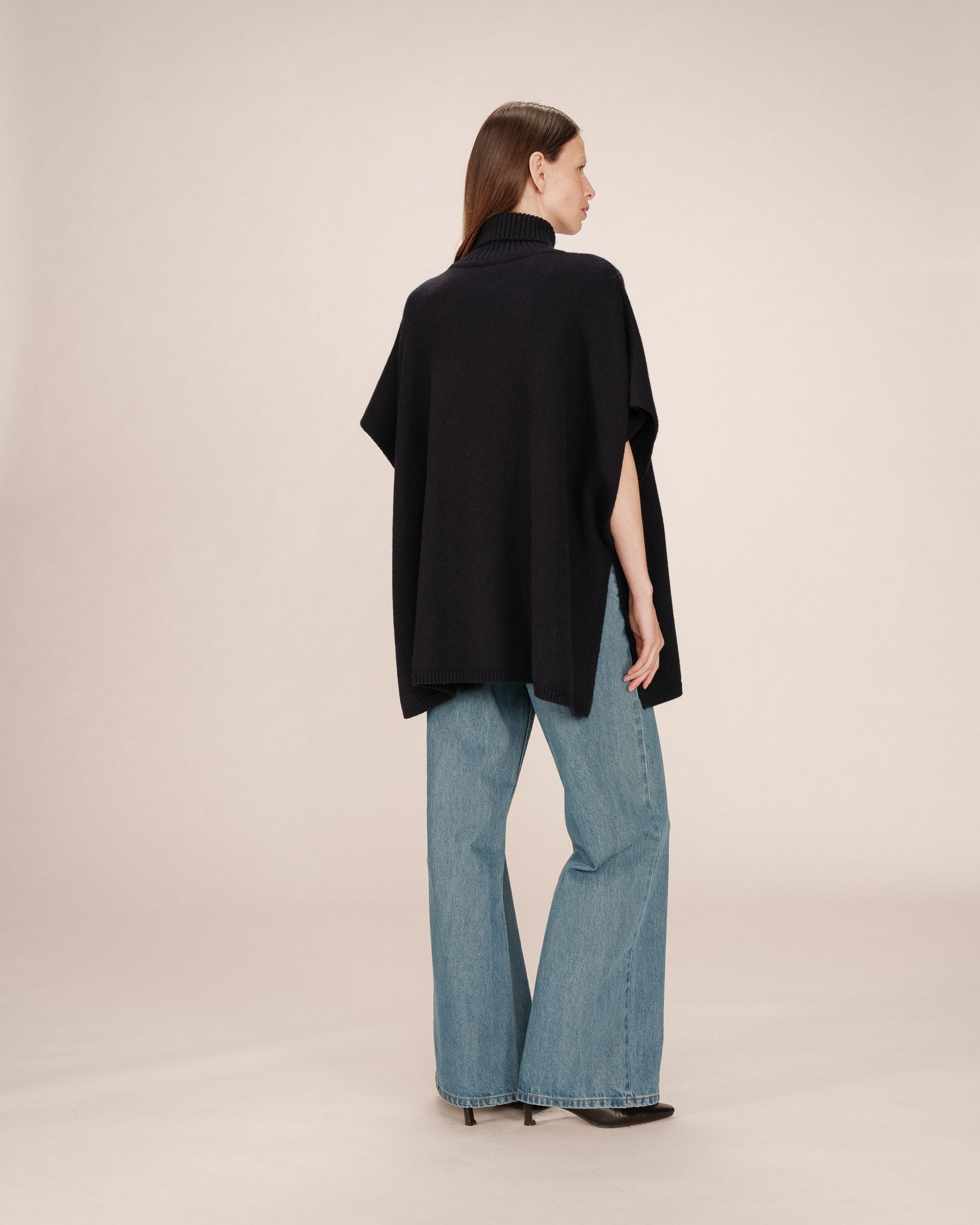 Pull Poncho Marine Saison