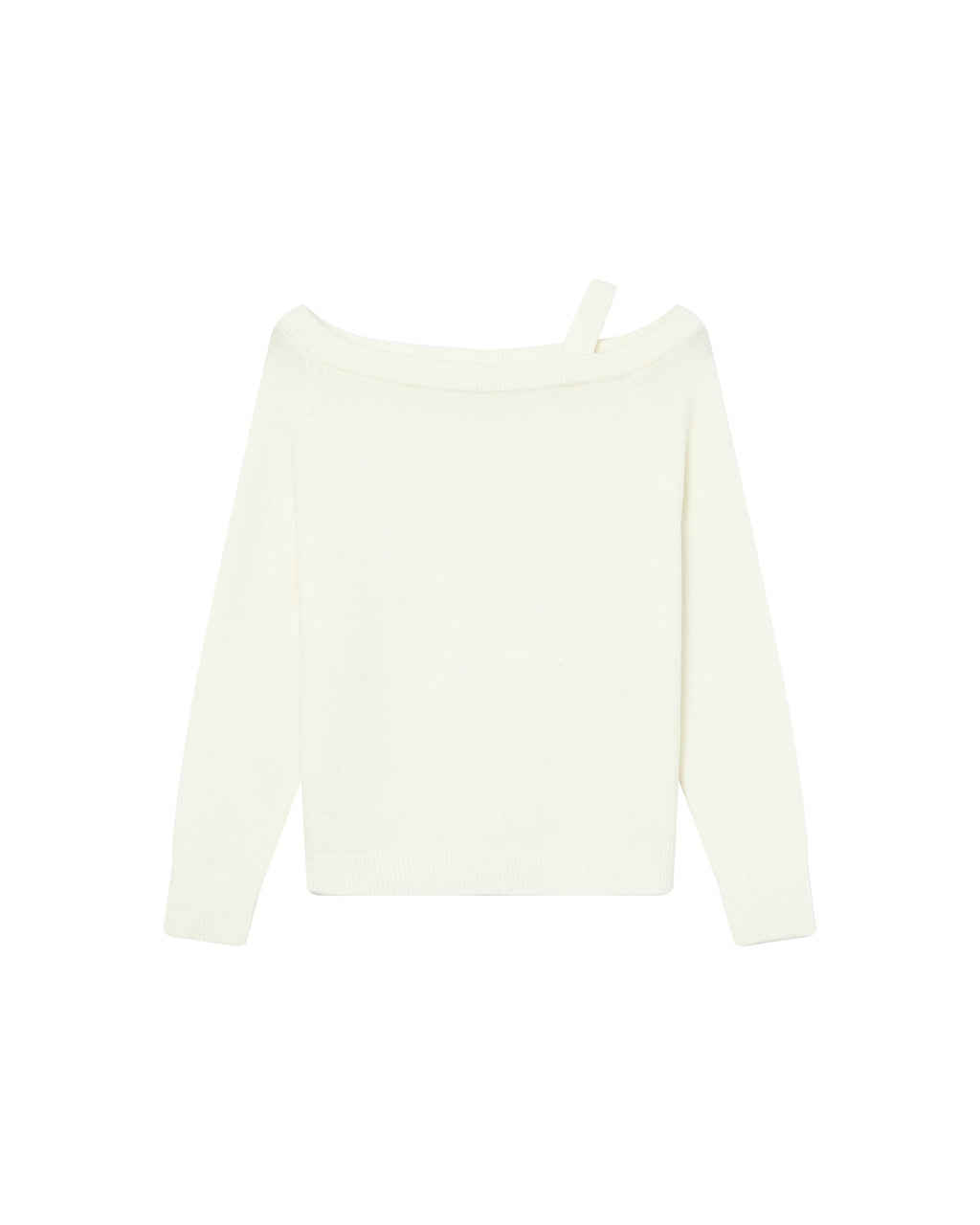 Asymmetric Jumper Ivory Samantha