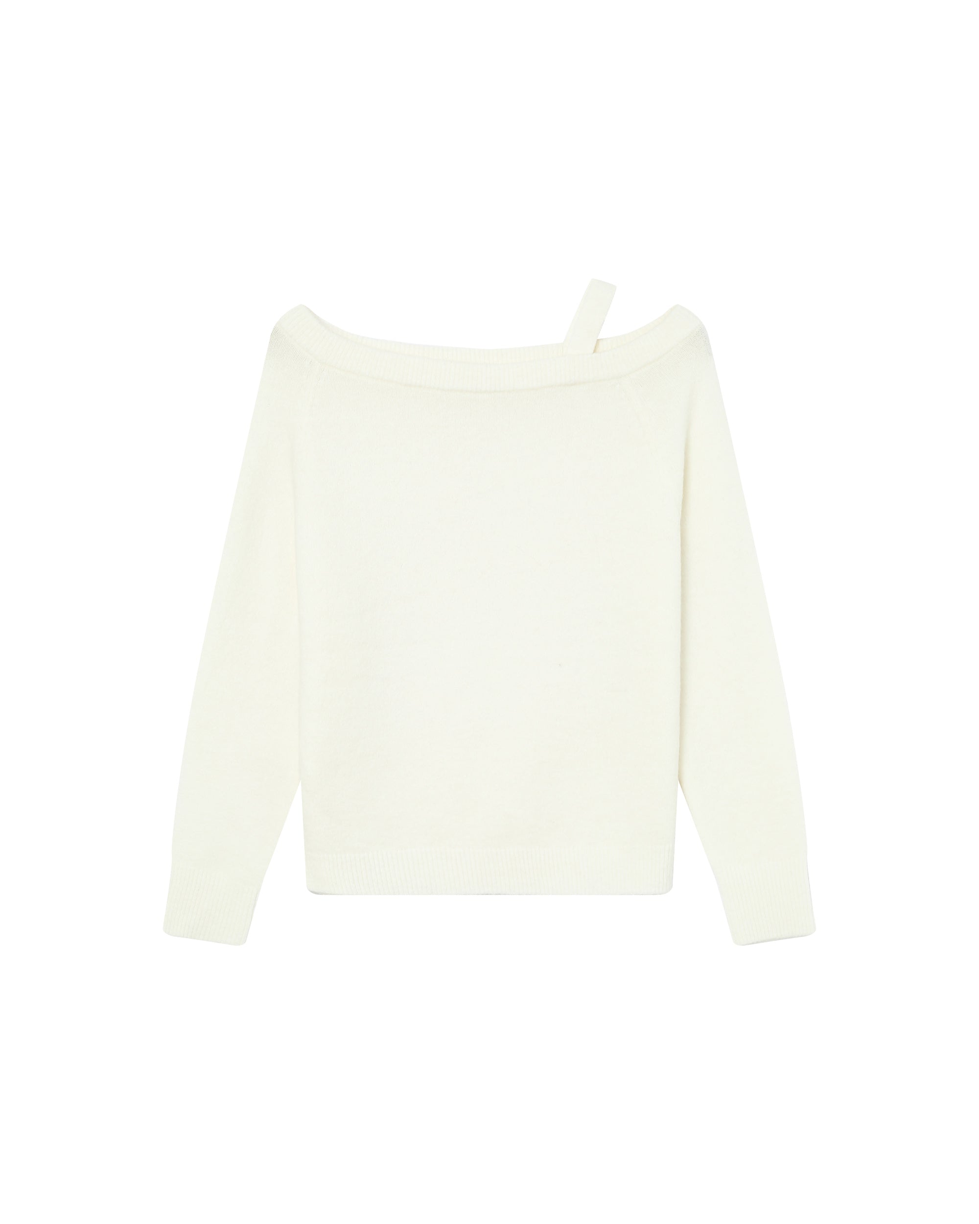 Asymmetric Jumper Ivory Samantha