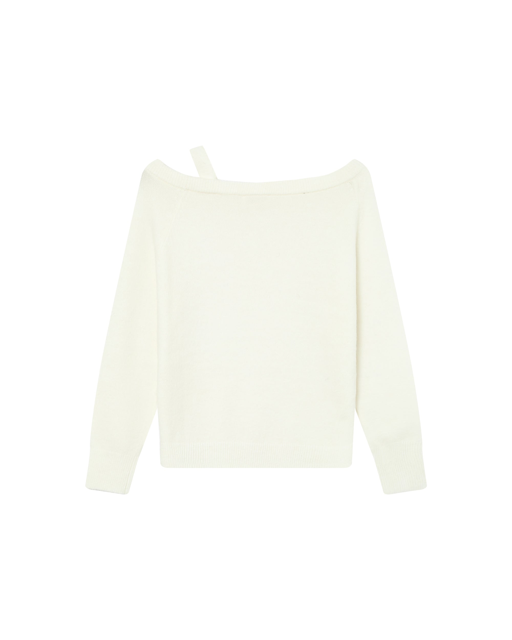 Asymmetric Jumper Ivory Samantha