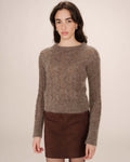 Pull Torsade Taupe Sabin