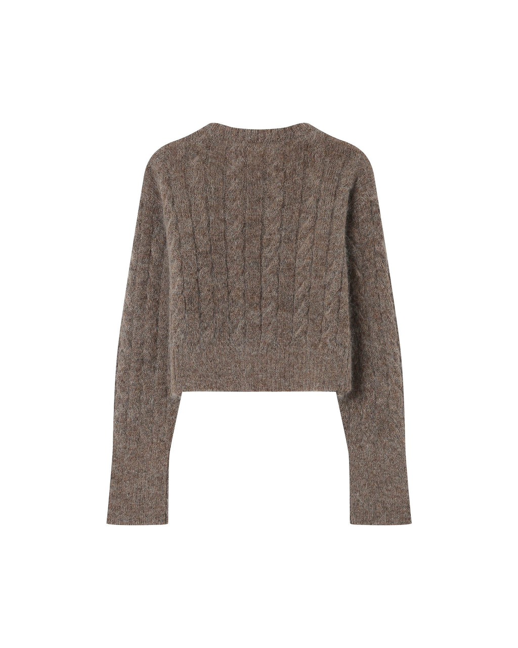 Pull Torsade Taupe Sabin