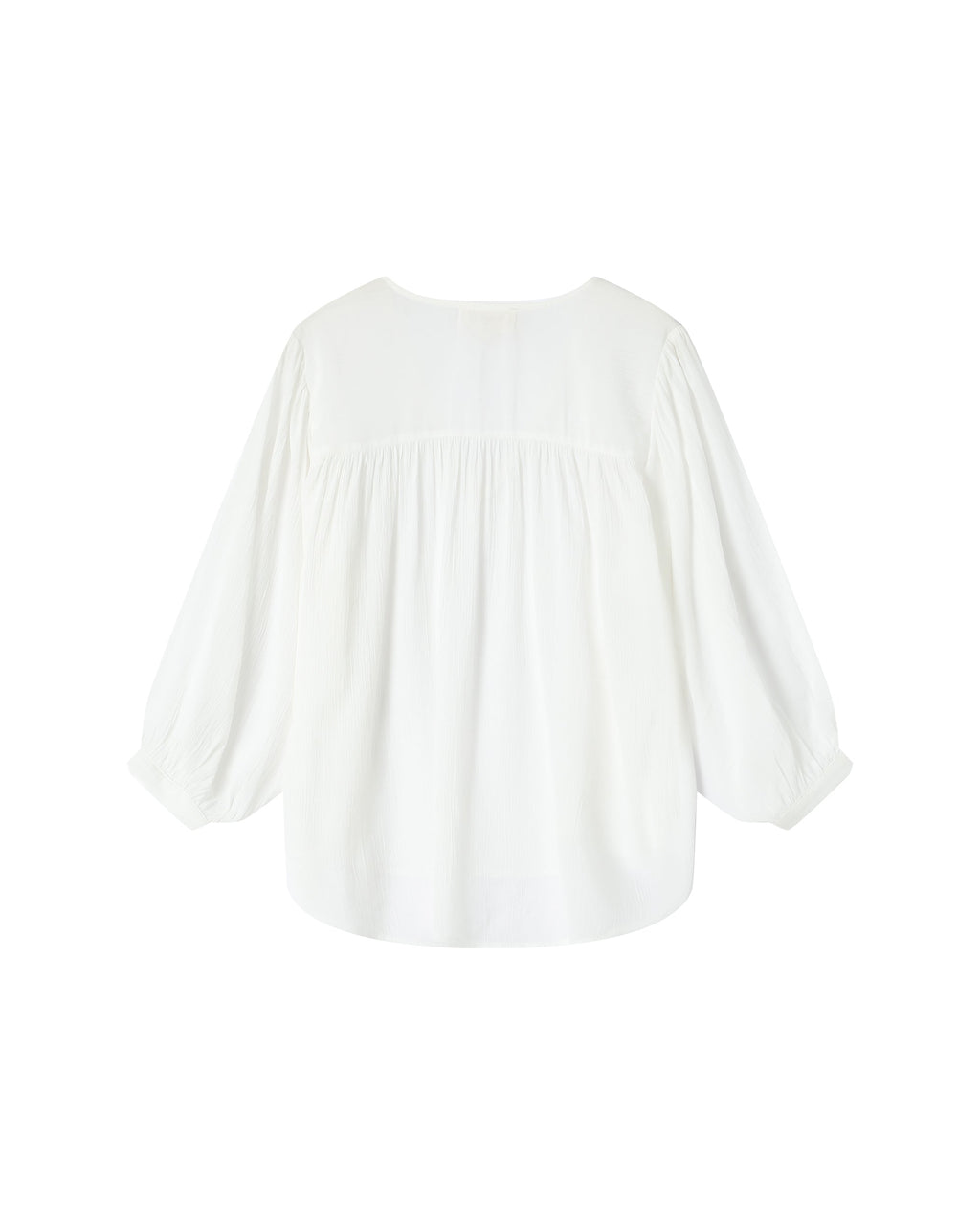 Blouse Droite Fluide Ivoire Solo