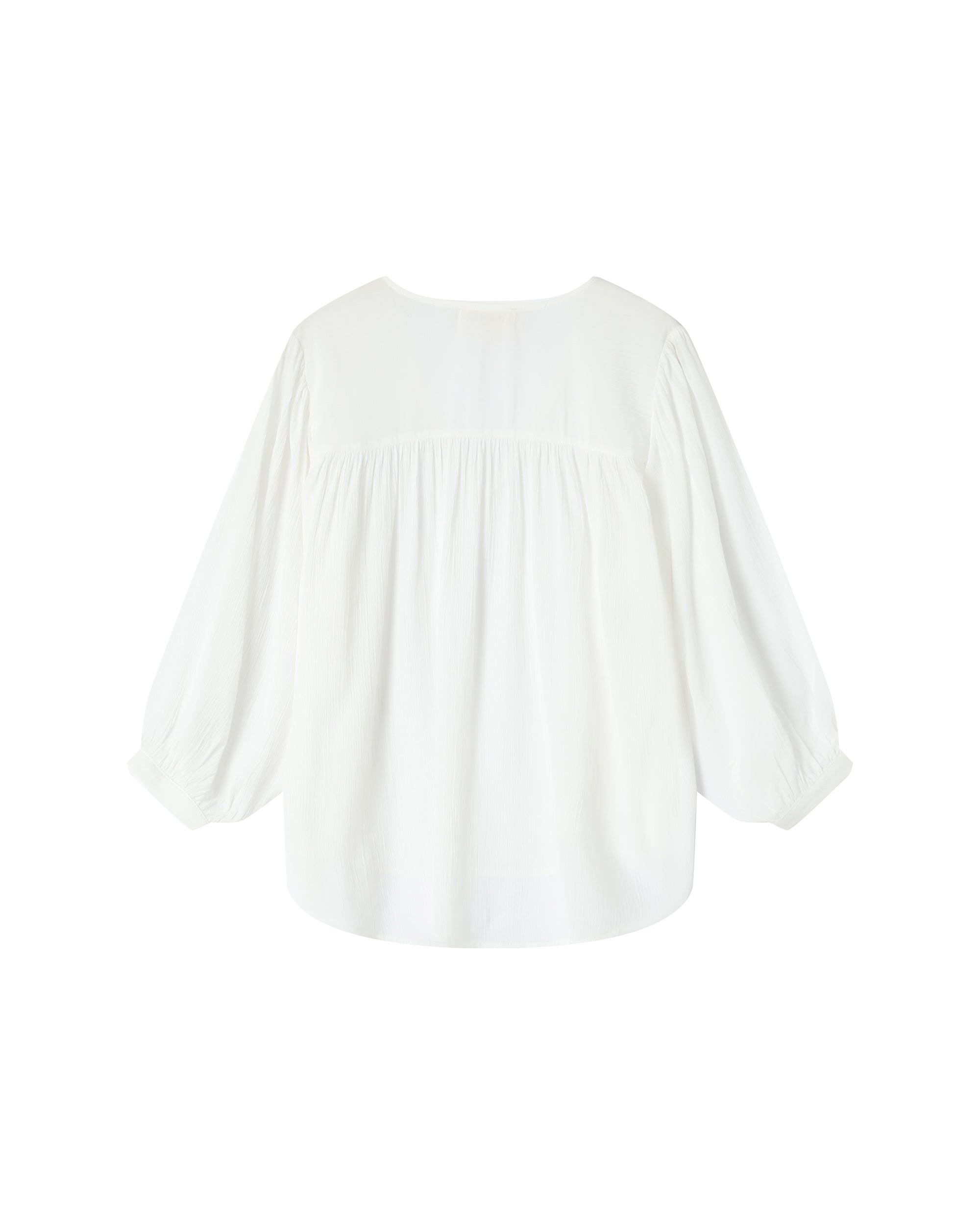 Blouse Droite Fluide Ivoire Solo