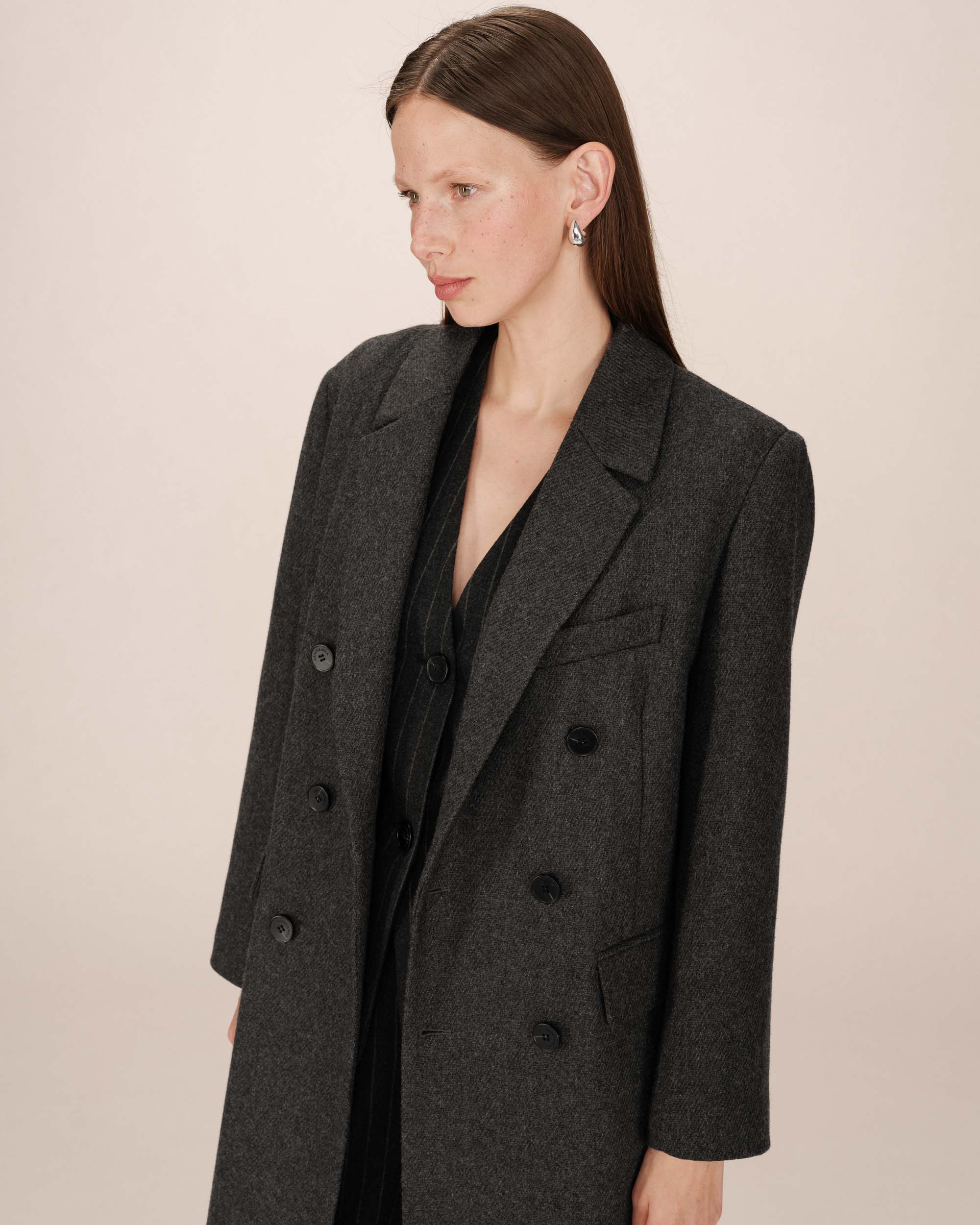 Manteau Anthracite Smith