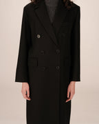Manteau Noir Smith