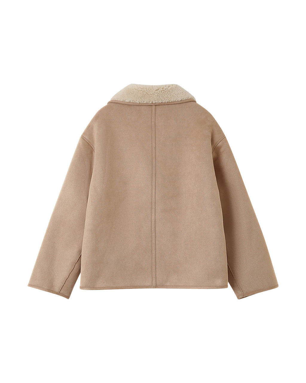 Manteau Beige Rose Swan