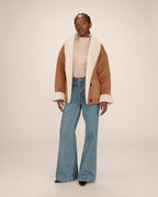 Camel Swan Coat
