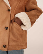 Camel Swan Coat