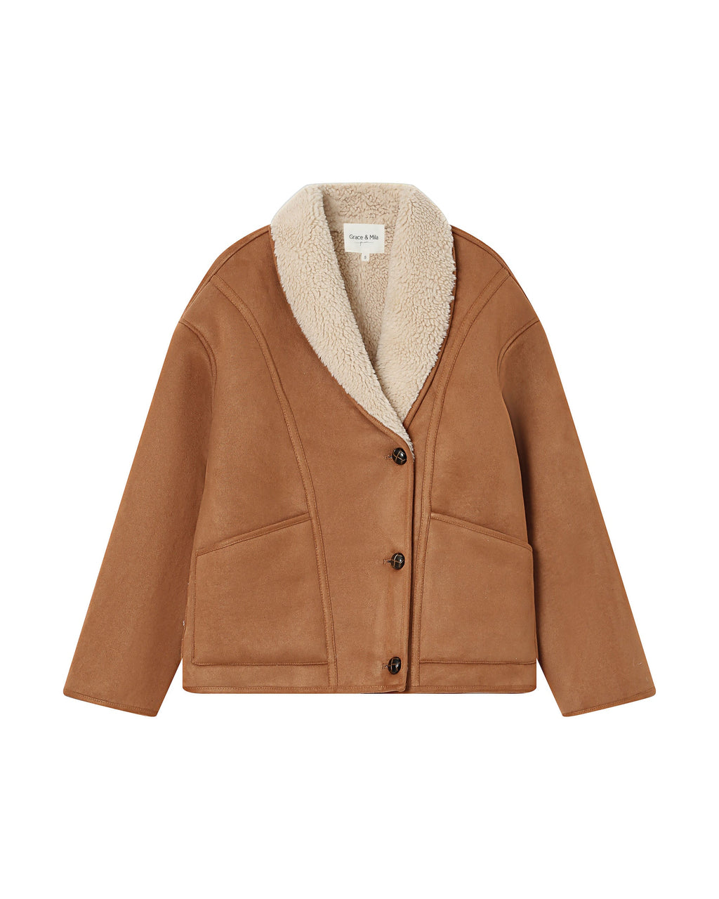 Camel Swan Coat