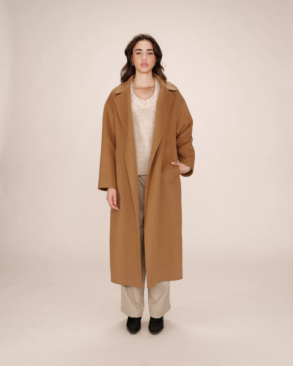 Camel Stone Coat