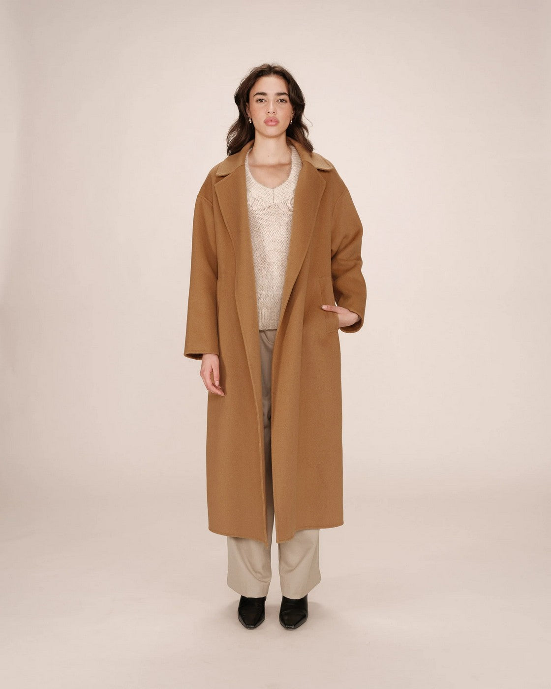 Camel Stone Coat