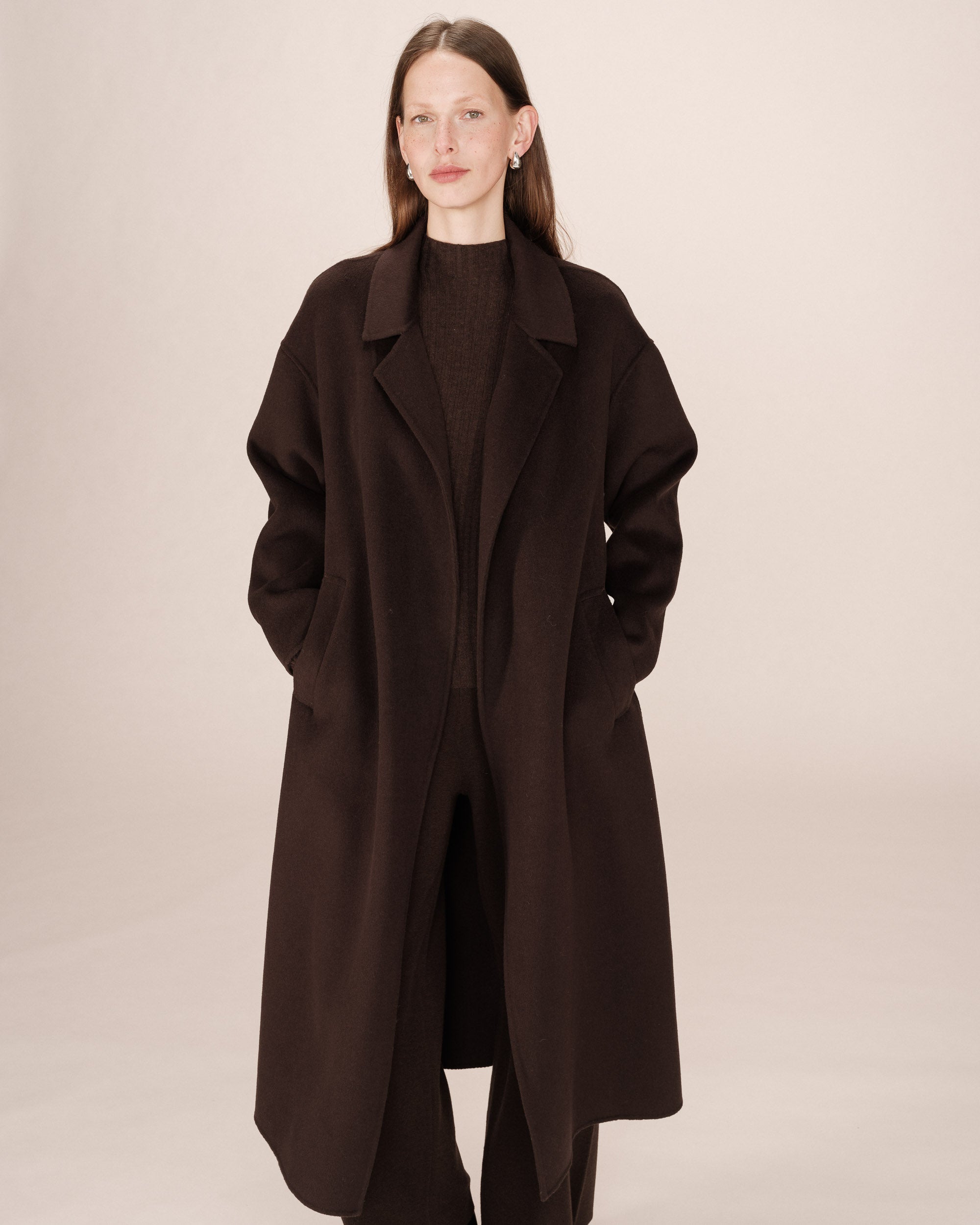 Manteau Chocolat Stone